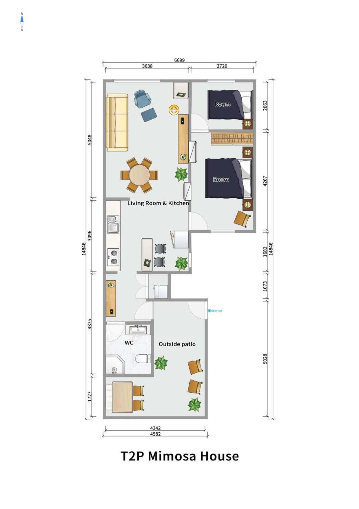 דירות וילה נובה דה גאיה T2P Mimosa House מראה חיצוני תמונה